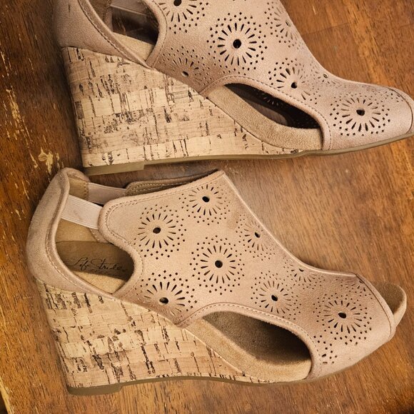 Life stride soft collection cut out blush wedge heel Slip On Comfort shoes 10 - Picture 10 of 15